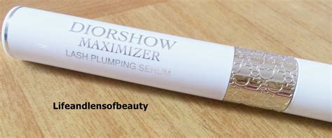 diorshow maximizer lash plumping serum review